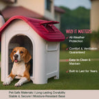 Cuddle Den Pet House – Outdoor & Indoor Cozy Home - Tilting Heads