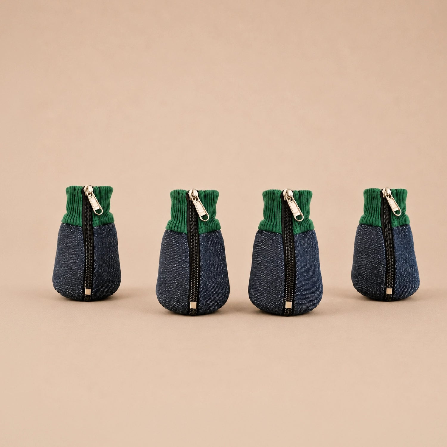 DenimDrip Boots – Warm, Stylish & Secure Paw Protection for Winter