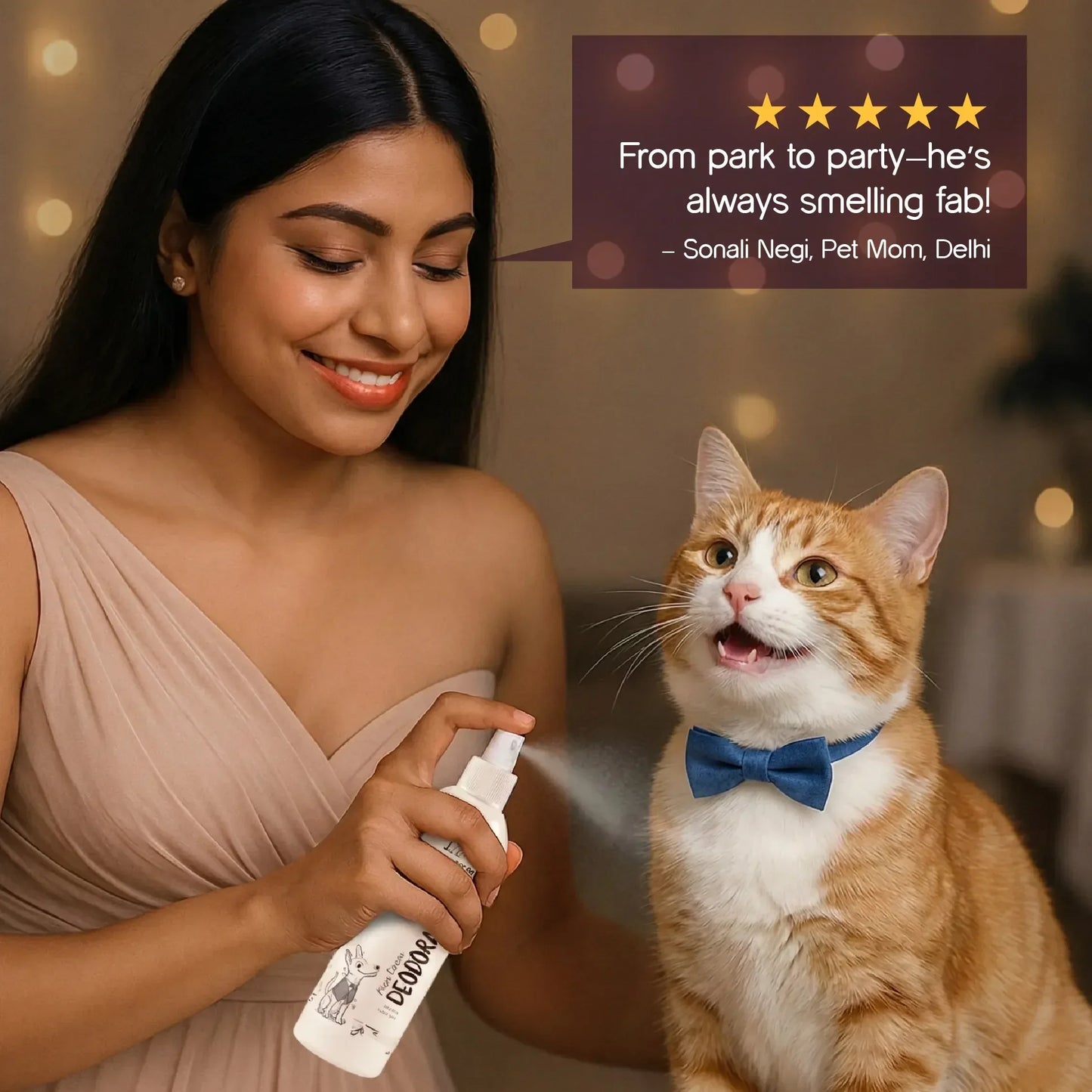 Aloe Fresh Deodorant | Alcohol-Free | Gentle, Long-Lasting Freshness for Dogs & Cats - Tilting Heads