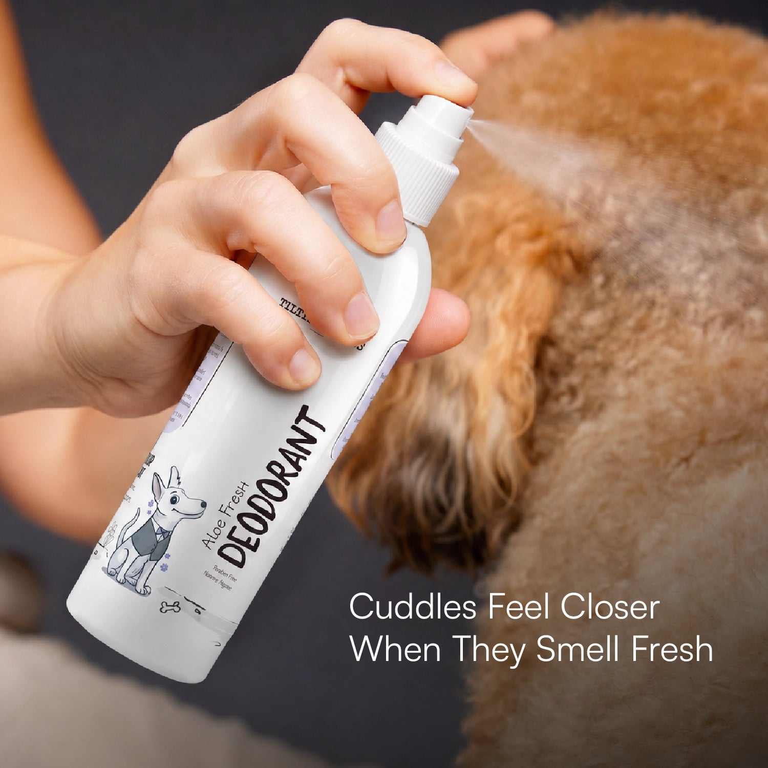 Aloe Fresh Deodorant | Alcohol-Free | Gentle, Long-Lasting Freshness for Dogs & Cats