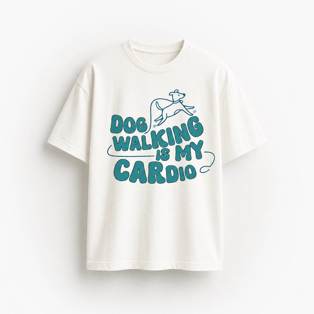 Dog Walking Is My Cardio Unisex T-Shirt