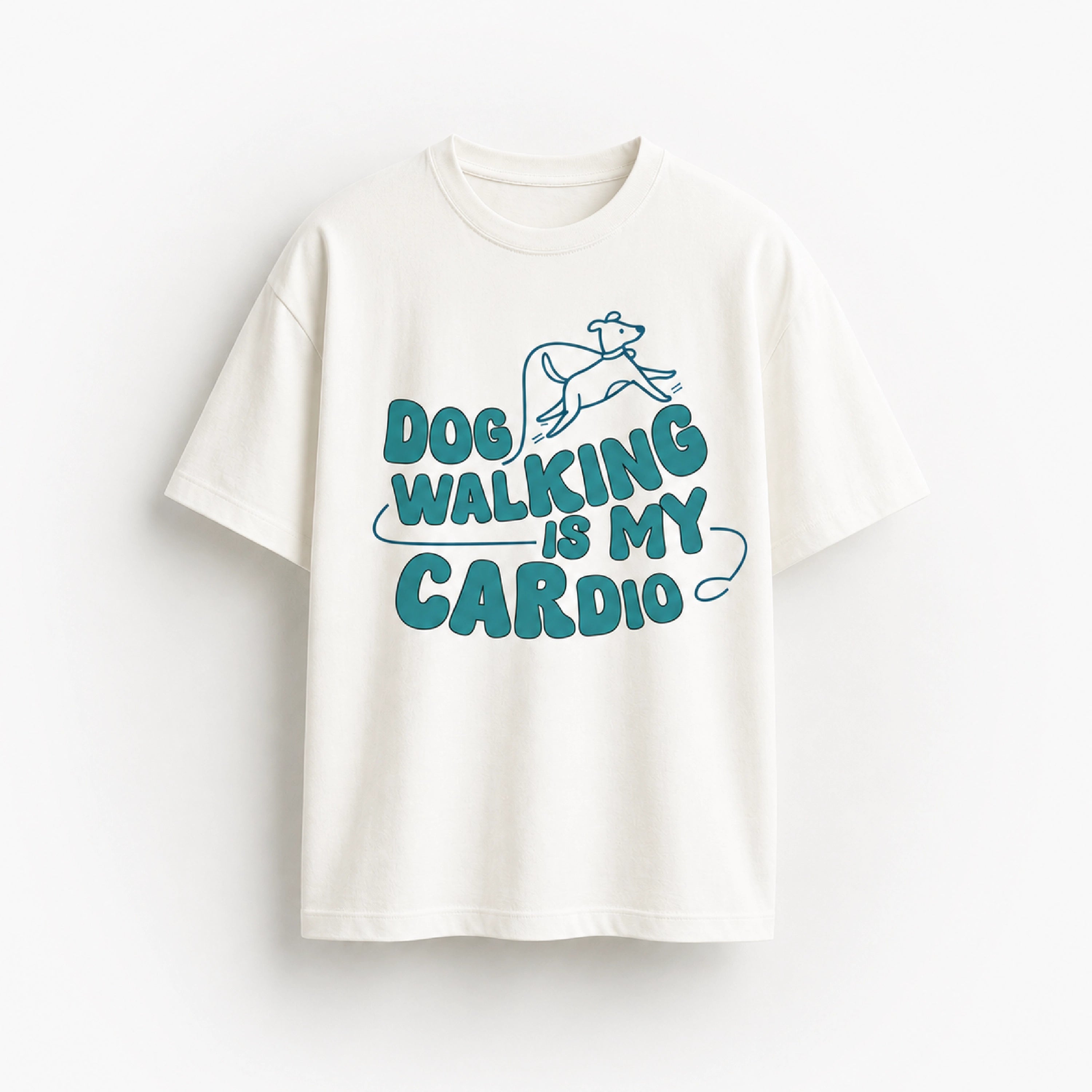 Dog Walking Is My Cardio Unisex T-Shirt