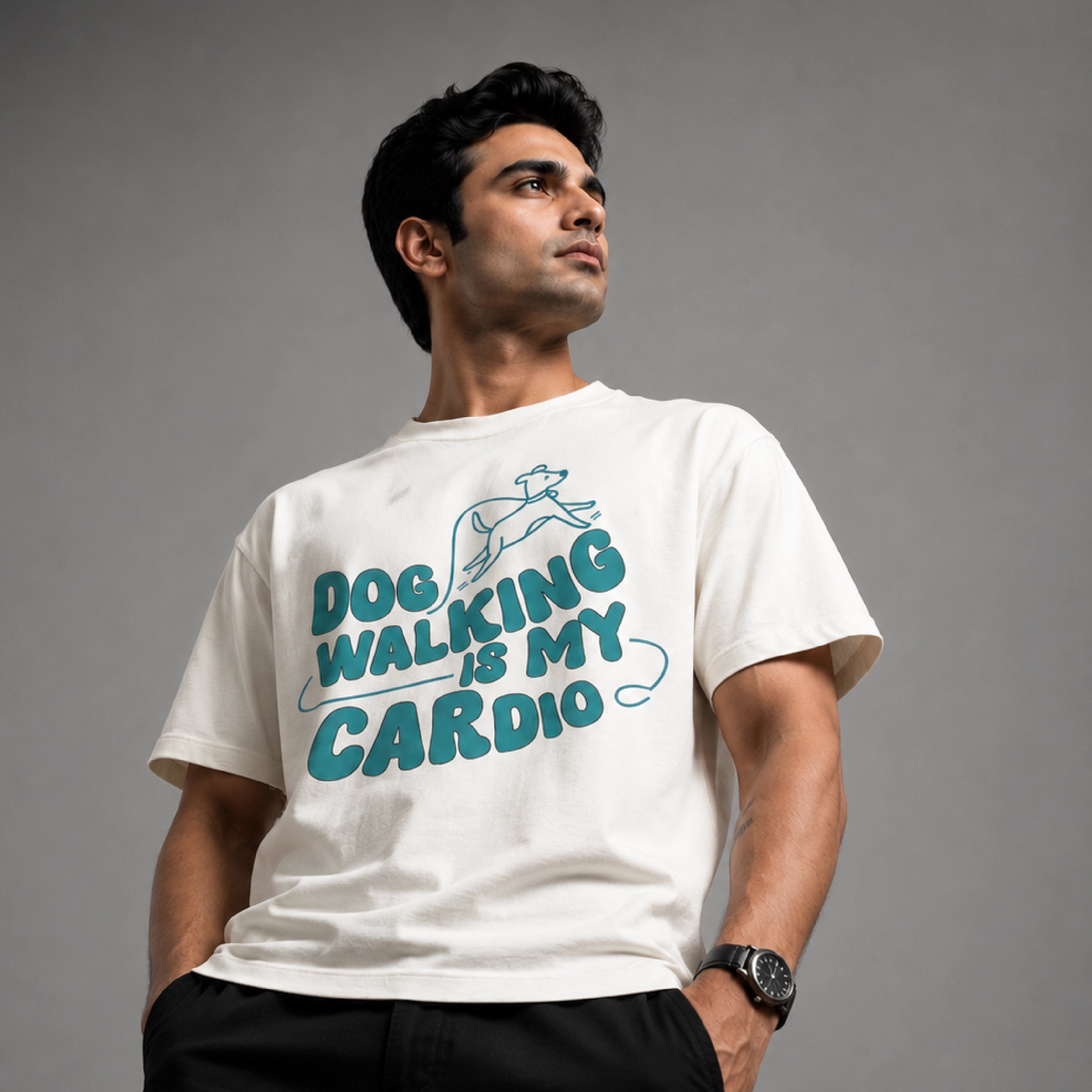 Dog Walking Is My Cardio Unisex T-Shirt