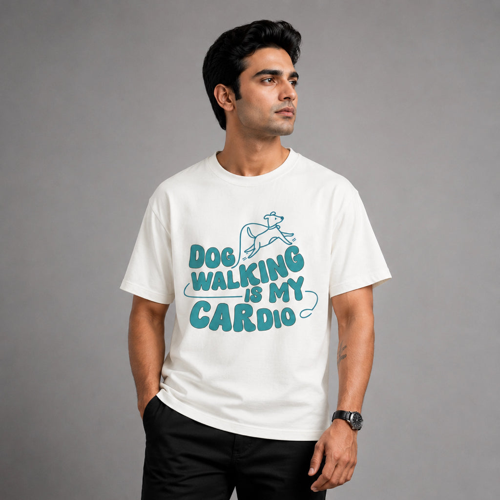 Dog Walking Is My Cardio Unisex T-Shirt