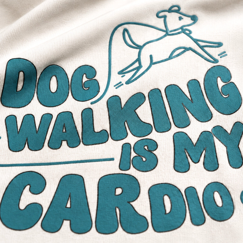 Dog Walking Is My Cardio Unisex T-Shirt