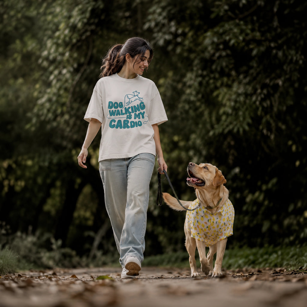 Dog Walking Is My Cardio Unisex T-Shirt