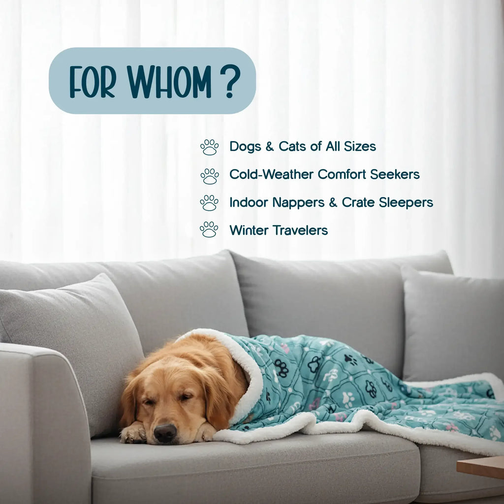 Cozina Blanket – Warm & Snuggle-Ready Winter Comfort for Pets - Tilting Heads