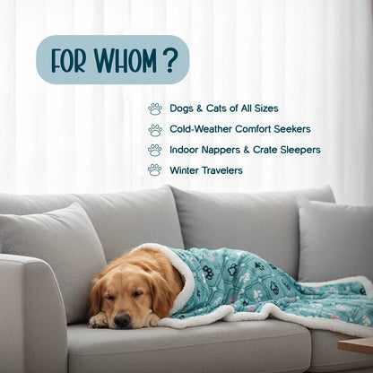 Cozina Blanket – Warm & Snuggle-Ready Winter Comfort for Pets