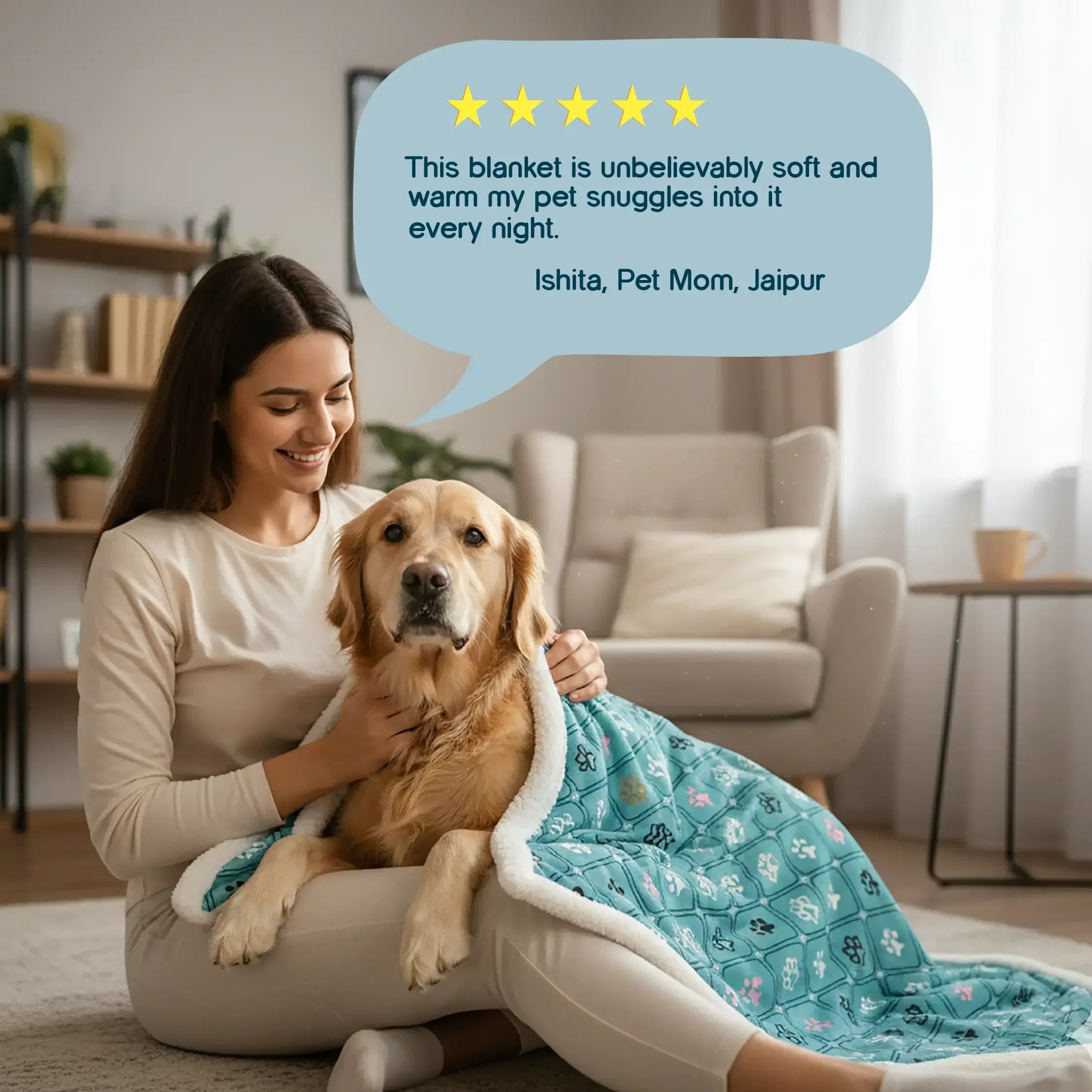 Cozina Blanket – Warm & Snuggle-Ready Winter Comfort for Pets - Tilting Heads