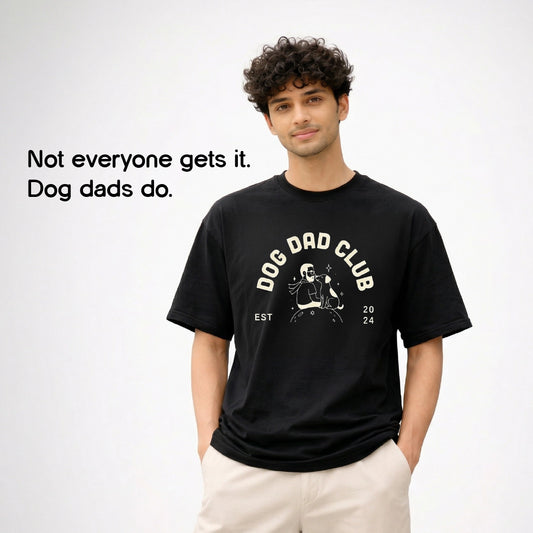 Dog Dad Club T-Shirt – Everyday Statement Wear for Dog Lovers