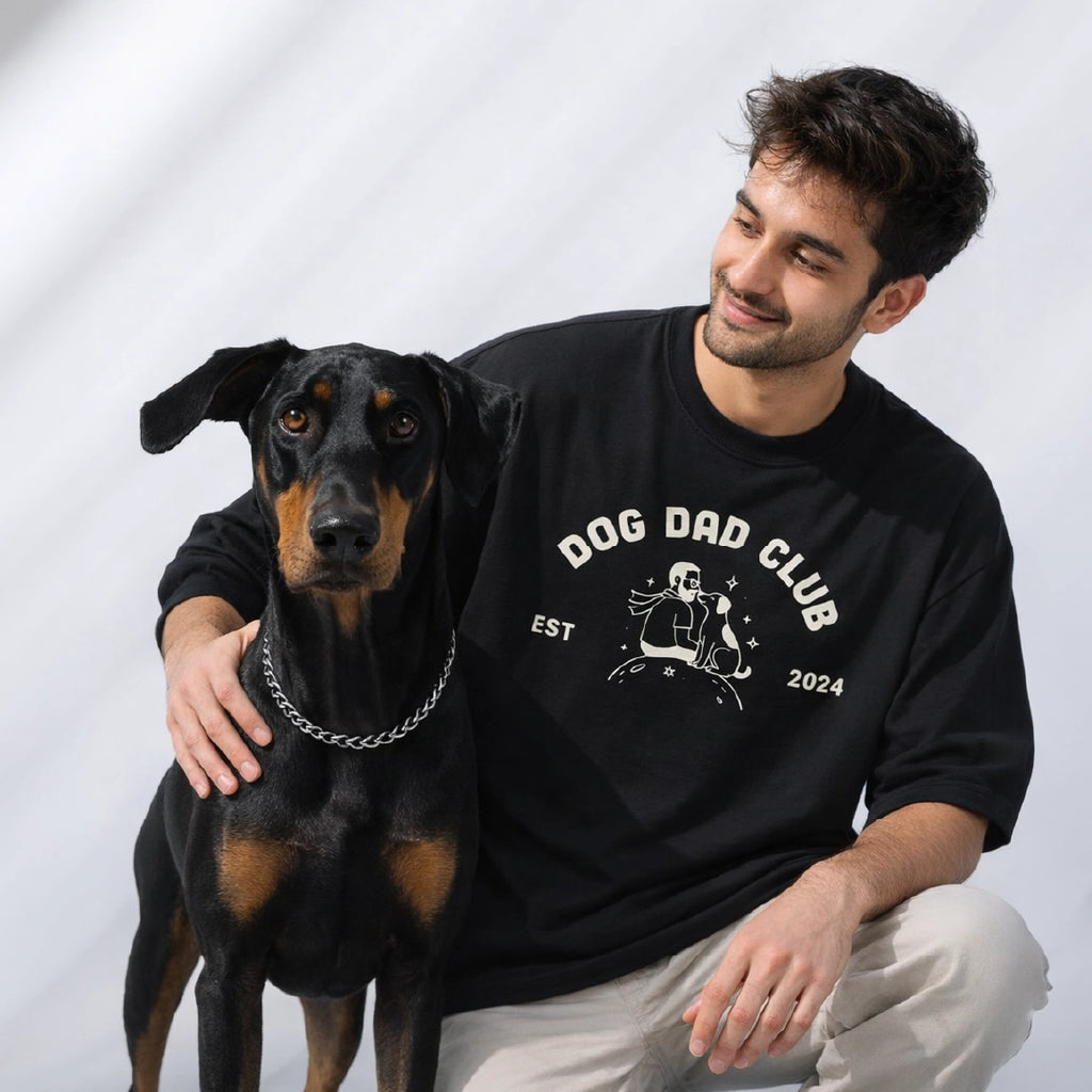 Dog Dad Club T-Shirt – Everyday Statement Wear for Dog Lovers
