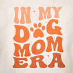 Dog Mom Era T-Shirt – Oversized Cotton Wear for Dog Moms