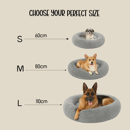 NapDen Donut Bed | Stress-Relief Pet Bed | Safe for All Skin Types