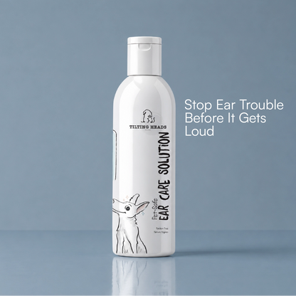 Ear Care Solution – Safe & Gentle Ear Cleaning Solution for Dogs & Cats, Removes Wax, Dirt & Odor, Easy Application - 200ml