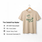 Easily Distracted by Dogs T-Shirt – Oversized Cotton Wear for Dog Lovers