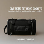 ExpandEase Carrier Bag – Spacious, Airy & Stress-Free Travel for Pets - Tilting Heads