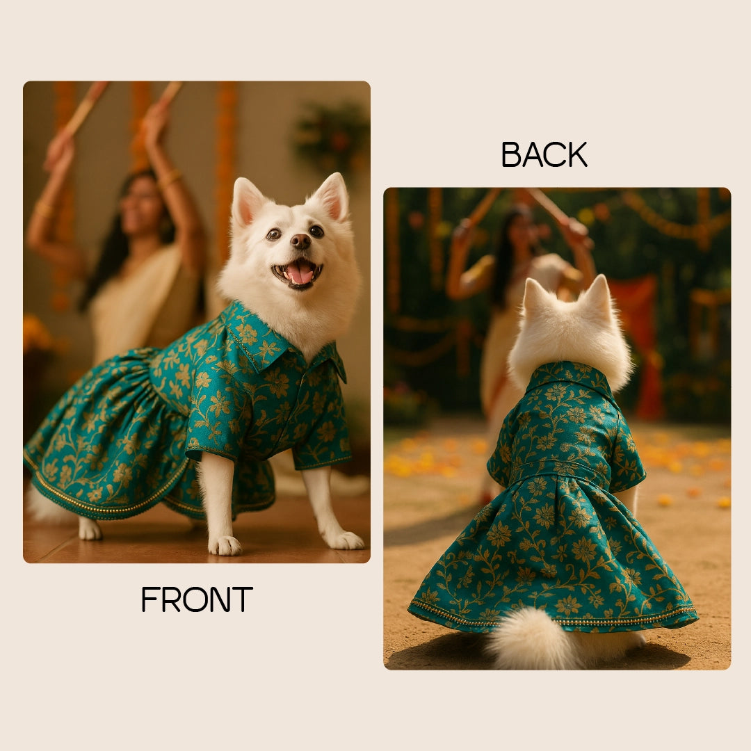 FairyGlow Frock – Comfy Festive Wear for Pets