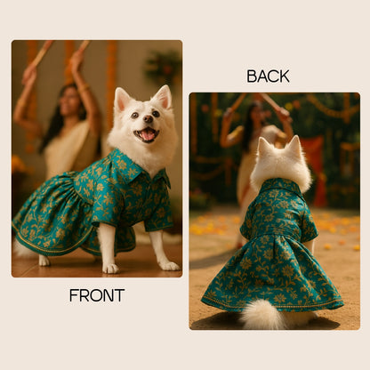 FairyGlow Frock – Comfy Festive Wear for Pets