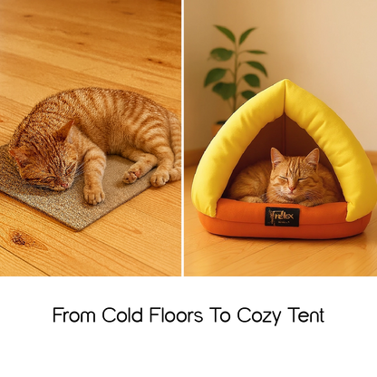 Felis Cocoon – Cozy Tent Bed for Pets | Soft & Stylish Design