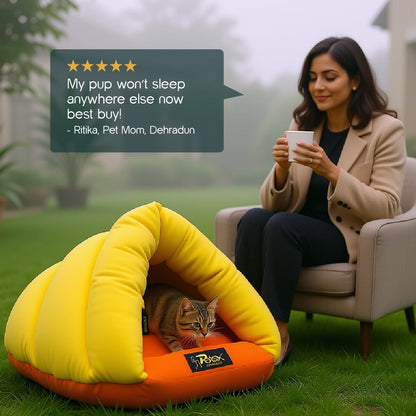 Felis Cocoon – Cozy Tent Bed for Pets | Soft & Stylish Design
