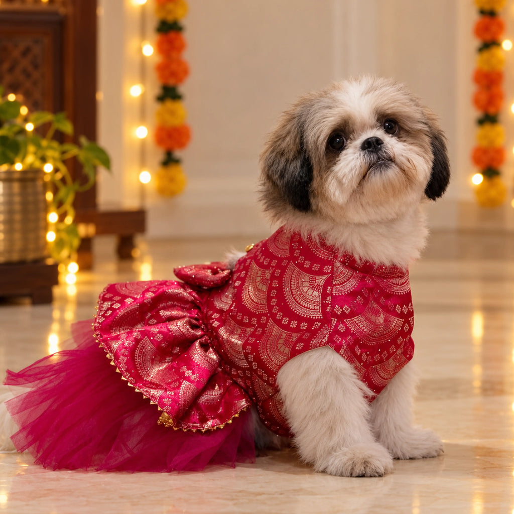 Gulabi Twirl Dress