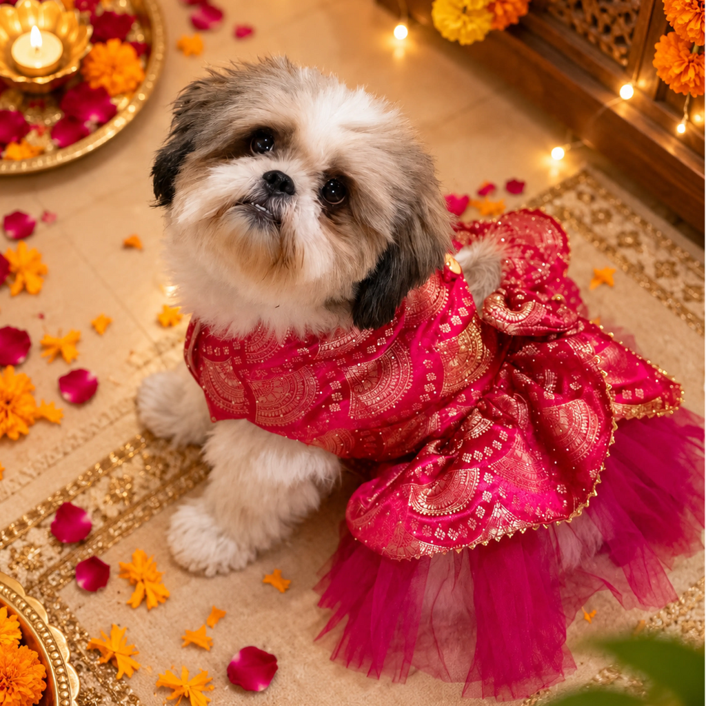 Gulabi Twirl Dress