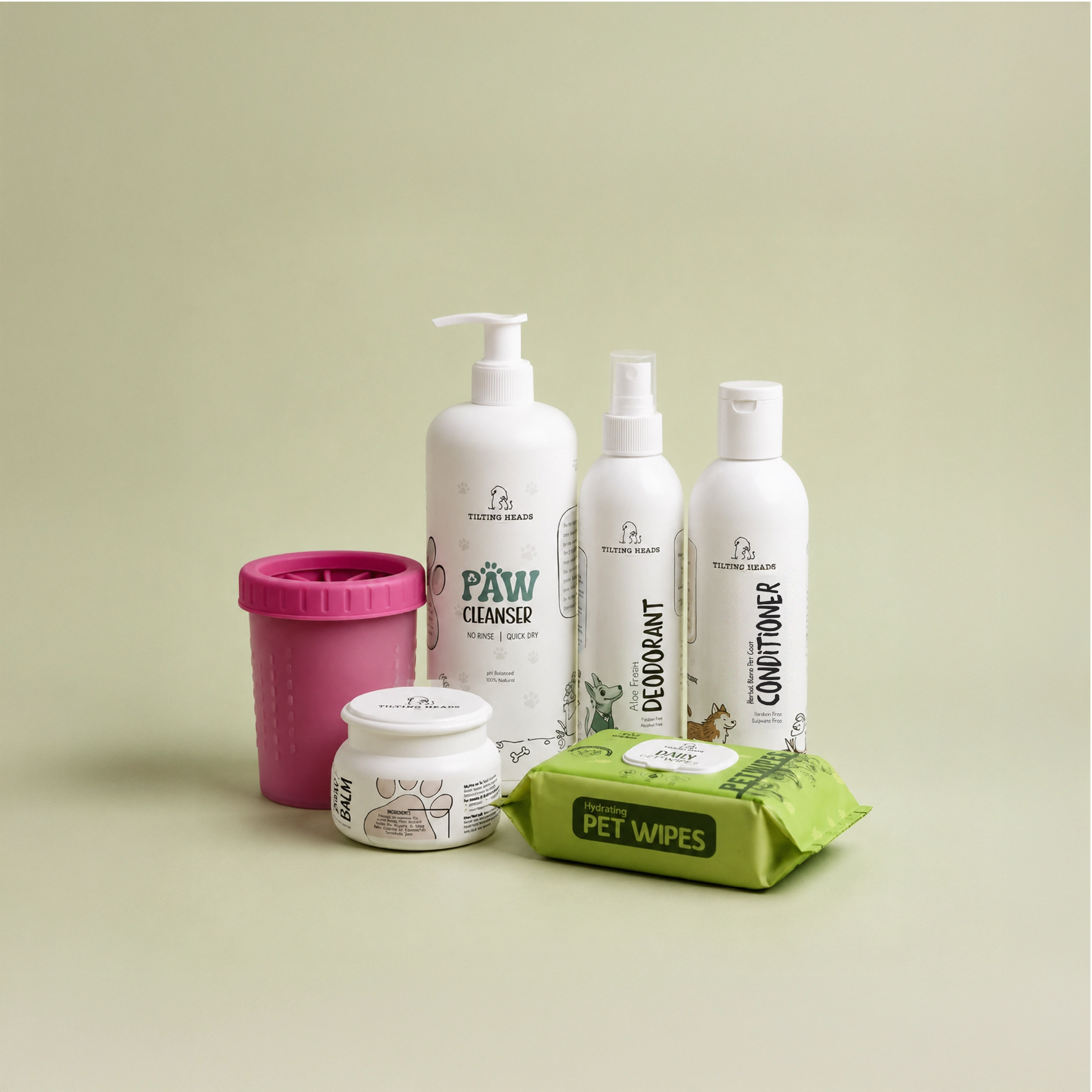 TH Complete Care Grooming Kit – Daily Care Essentials for Clean & Happy Pets