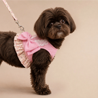 BLOOMI Harness – Cotton Floral Vest Harness for Small Pets