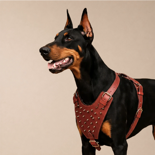 Stormborn Harness – Premium Leather Harness for Strong Dogs