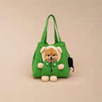 PocketPup Tote Bag - Travel Ready Breathable Tote for Small Pets up to 6.5 kg