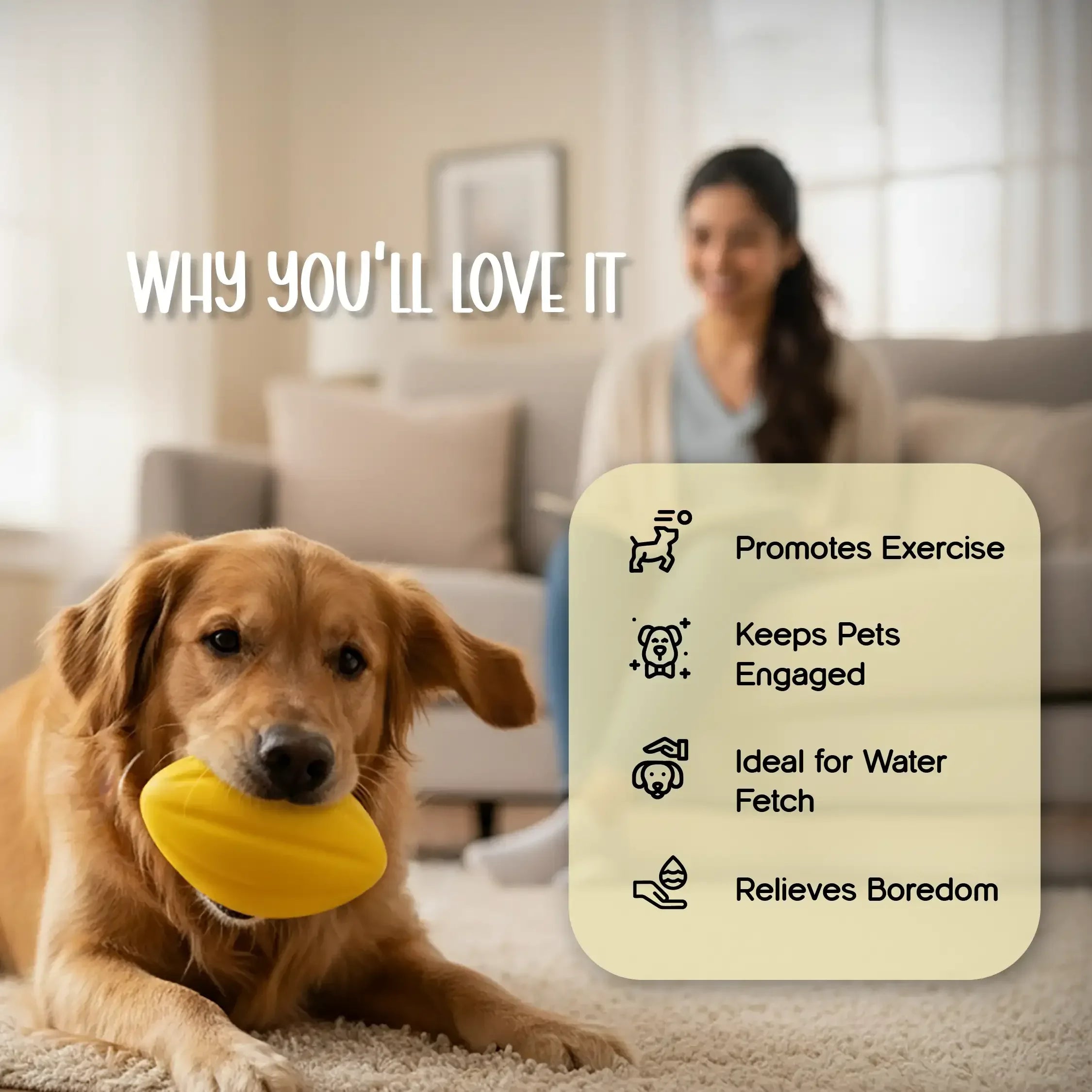 FloatFetch Toy | Swim, Fetch & Play – Safe Floating Fun for Active Pets - Tilting Heads