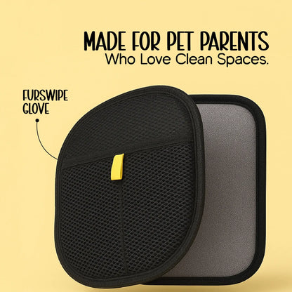 FurSwipe Glove | Quick Fur Removal & Fabric-Safe Cleaning for Pets - Tilting Heads