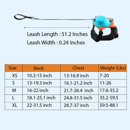 FusionGrip Harness – 2-in-1 Dog Harness with Retractable Leash