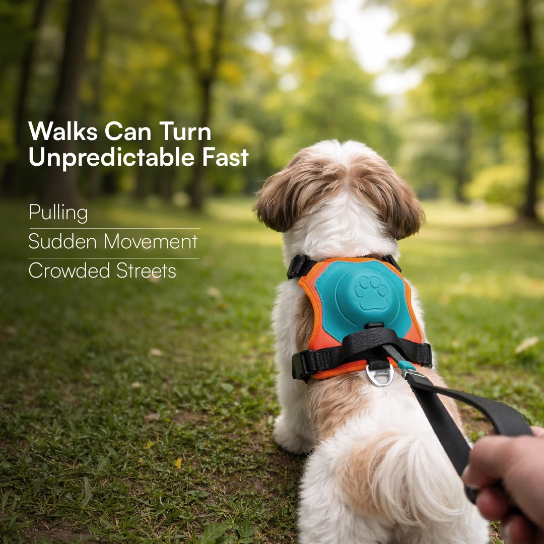 FusionGrip Harness – 2-in-1 Dog Harness with Retractable Leash