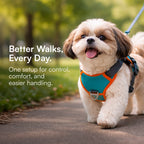 FusionGrip Harness – 2-in-1 Dog Harness with Retractable Leash
