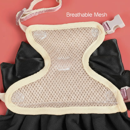 GlamStride Harness – Stylish, Safe & Comfortable Walks