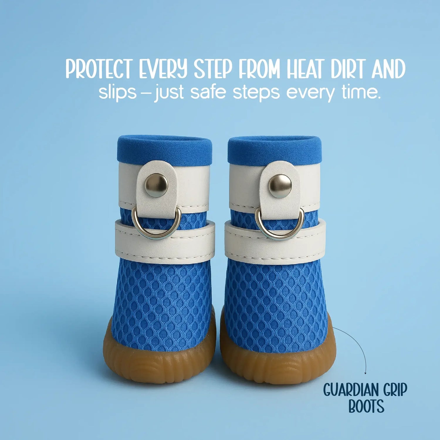 Guardian Grip Boots – Paw Protection & Comfort Wear for Small Pets - Tilting Heads