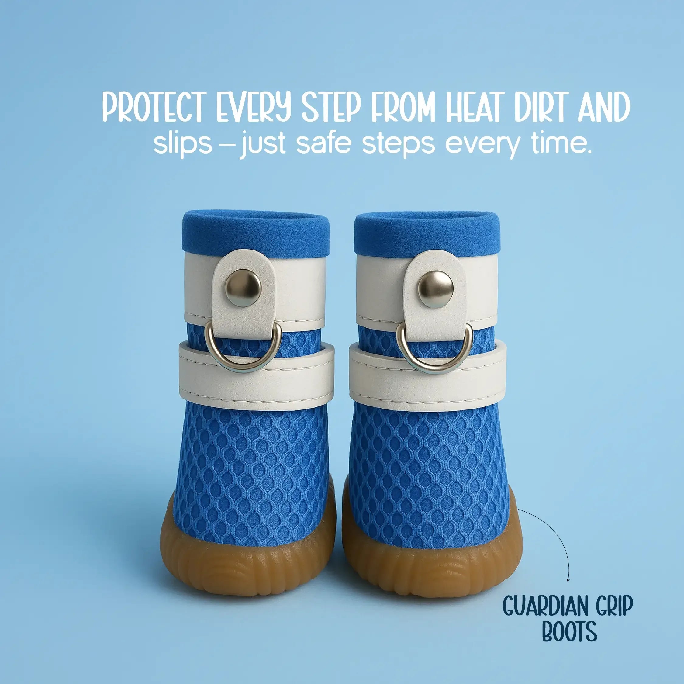 Guardian Grip Boots – Paw Protection & Comfort Wear for Small Pets - Tilting Heads