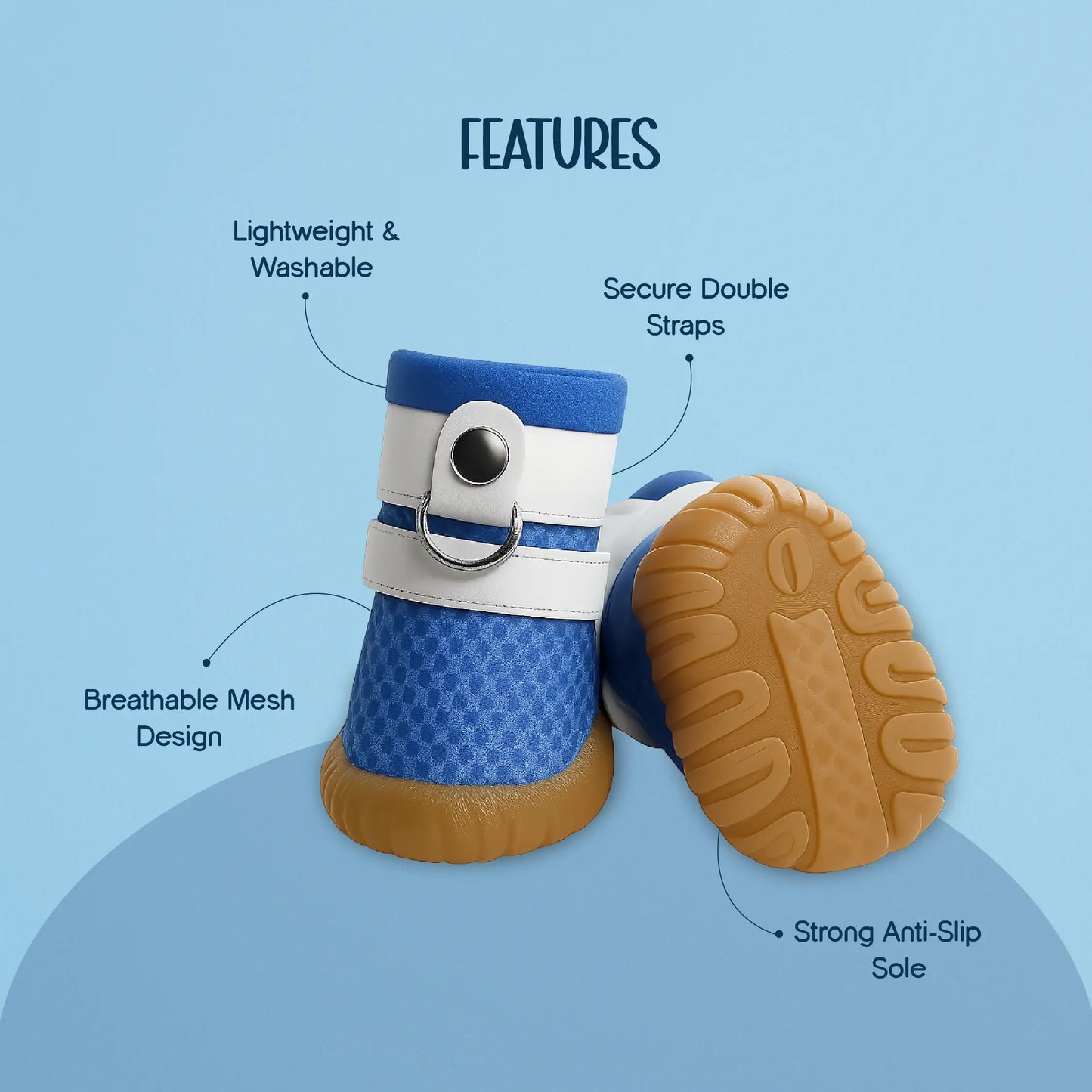 Guardian Grip Boots – Paw Protection & Comfort Wear for Small Pets