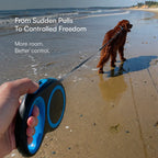 GripEase Freedom Leash | Adjustable Dog Leash | Retractable Pet Leash