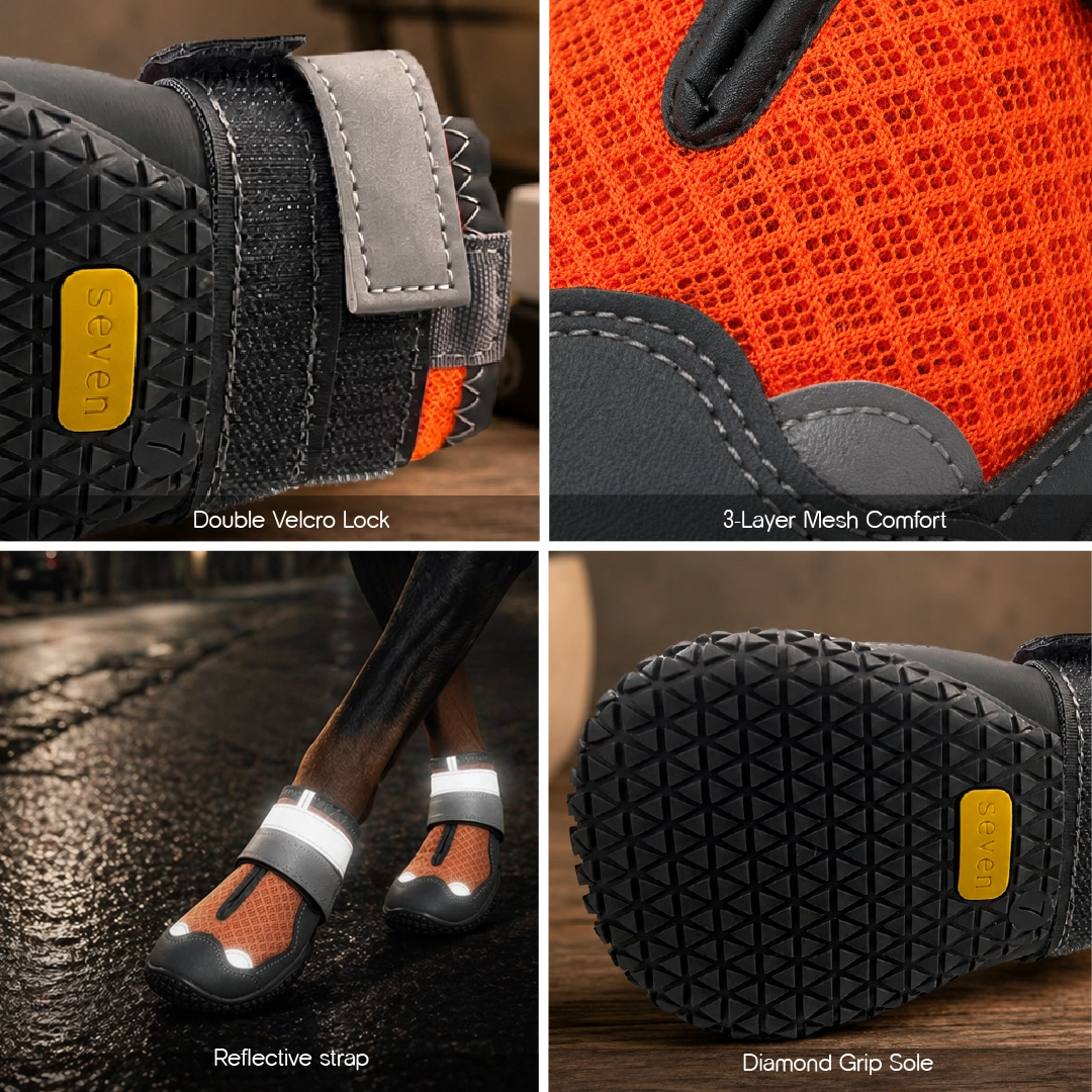 Gripster Shoes | Anti-Slip Paw Protection | Comfort & Safety in Every Step