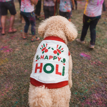 RangReady Tee – Holi Cotton Hosiery Blend T-Shirt for Pets