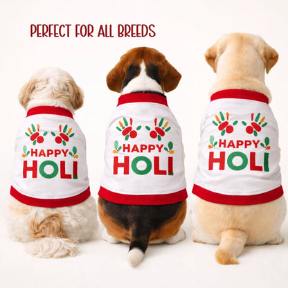 RangReady Tee – Holi Cotton Hosiery Blend T-Shirt for Pets