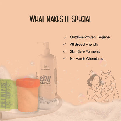 On-the-Go Hygiene Pack – Travel Grooming Kit for Dogs