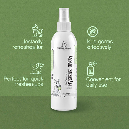 No-Rinse Pet Hygiene Spray | Safe Daily Shield Against Germs