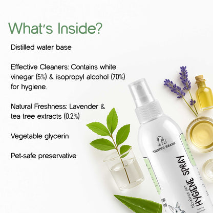 No-Rinse Pet Hygiene Spray | Safe Daily Shield Against Germs