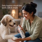 No-Rinse Pet Hygiene Spray – Waterless Daily Cleaning Solution for Dogs & Cats with Germ Protection (200 ml)