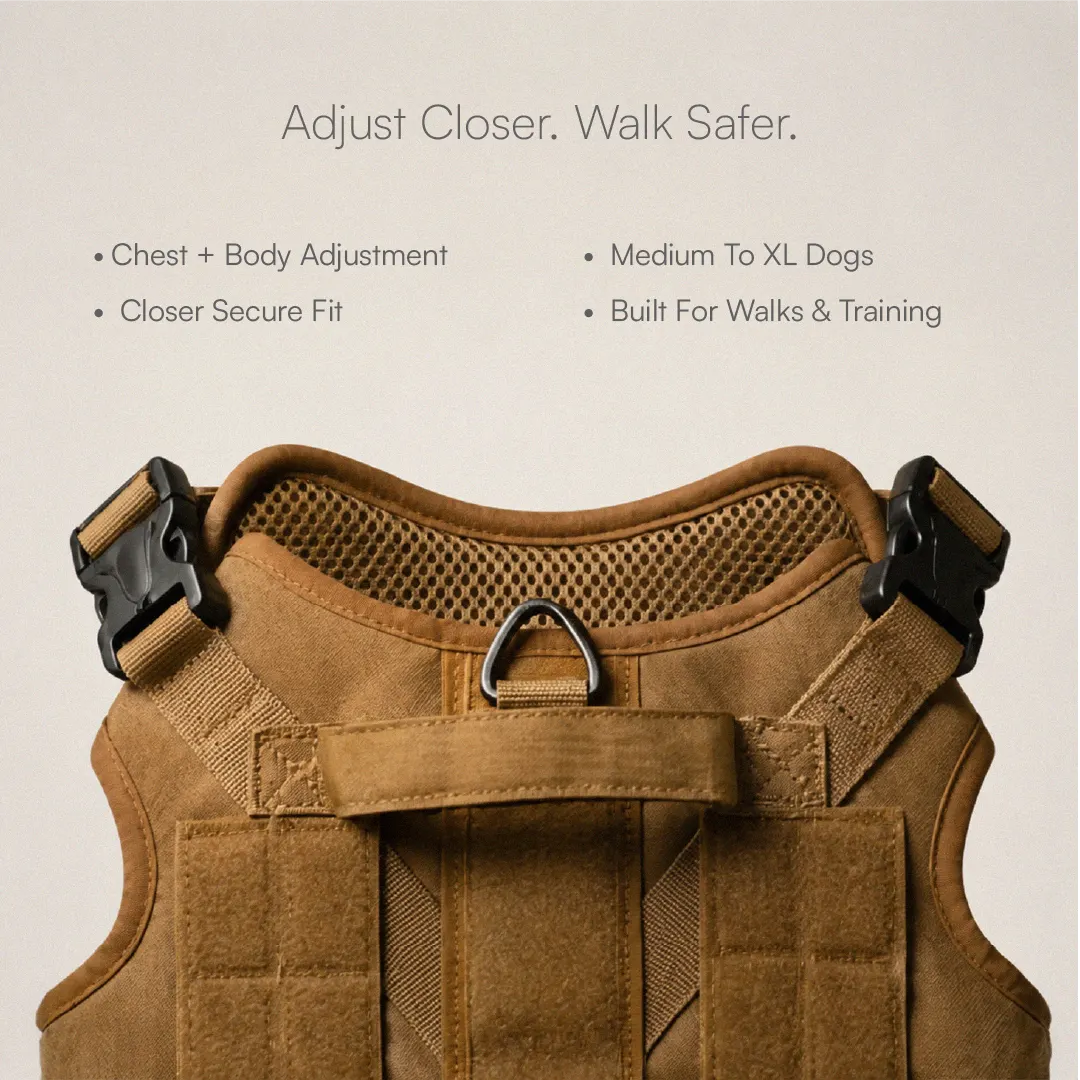 K9 Harness | Controlled Grip | Tactical Gear For Dogs