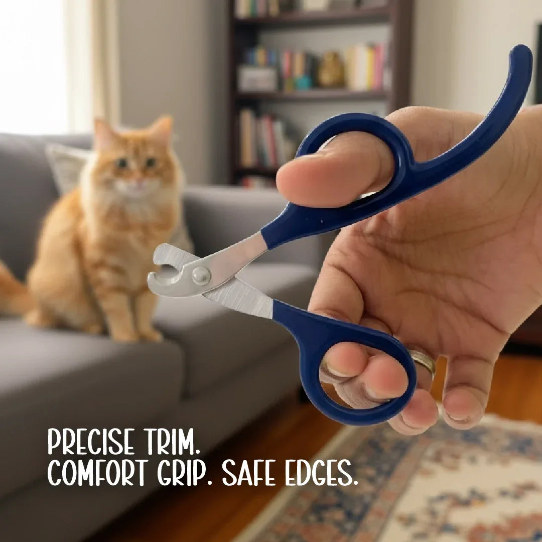 KittyTrim Nail Cutter | Safe, Gentle & Easy Grooming for Cats - Tilting Heads