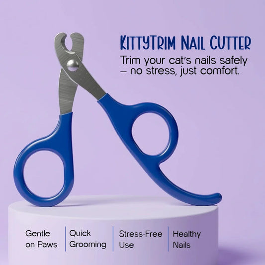 KittyTrim Nail Cutter | Safe, Gentle & Easy Grooming for Cats - Tilting Heads